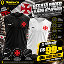 Kit 2 Regatas Masculinas Profit Malha Fria Anti-Suor Proteção Solar Vasco