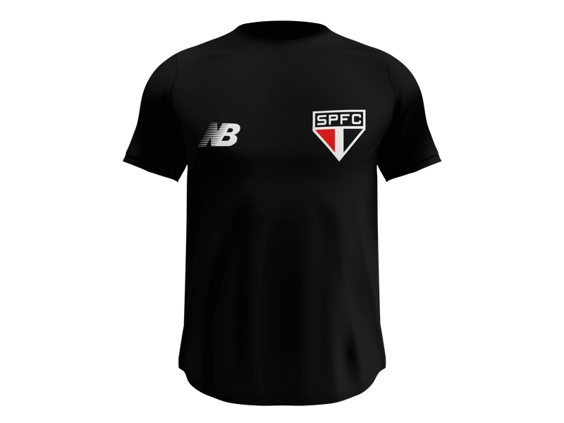 Camisa Masculina TechFit Malha Fria Anti-Suor Proteção Solar São Paulo