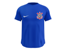 Camisa Masculina TechFit Malha Fria Anti-Suor Proteção Solar Corinthians