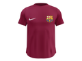 Camisa Masculina TechFit Malha Fria Anti-Suor Proteção Solar FC Barcelona