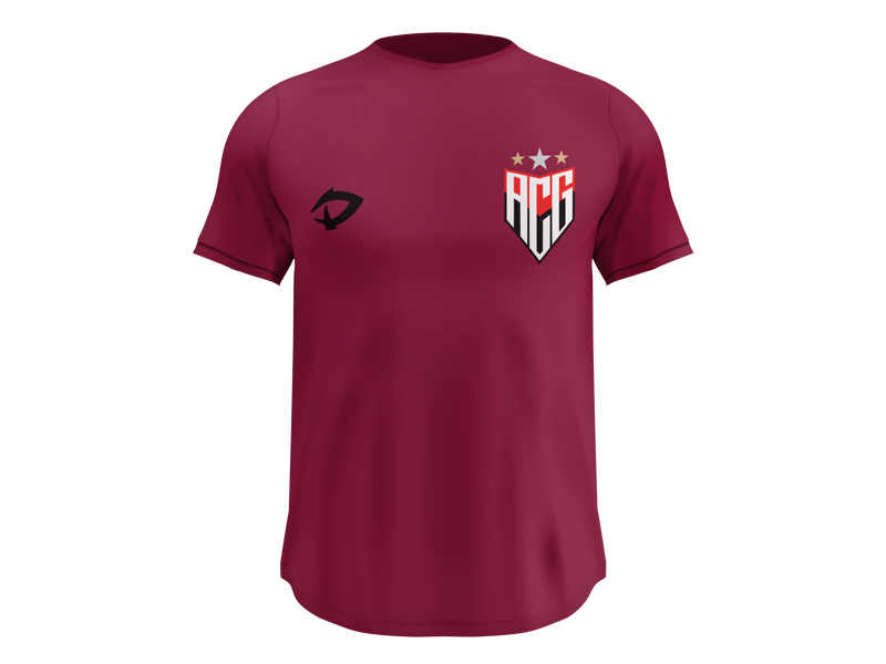 Camisa Masculina TechFit Malha Fria Anti-Suor Proteção Solar Atlético GO
