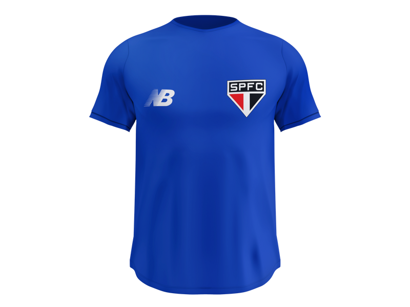 Camisa Masculina TechFit Malha Fria Anti-Suor Proteção Solar São Paulo