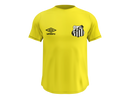Camisa Masculina TechFit Malha Fria Anti-Suor Proteção Solar Santos