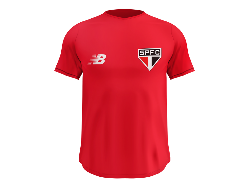 Camisa Masculina TechFit Malha Fria Anti-Suor Proteção Solar São Paulo