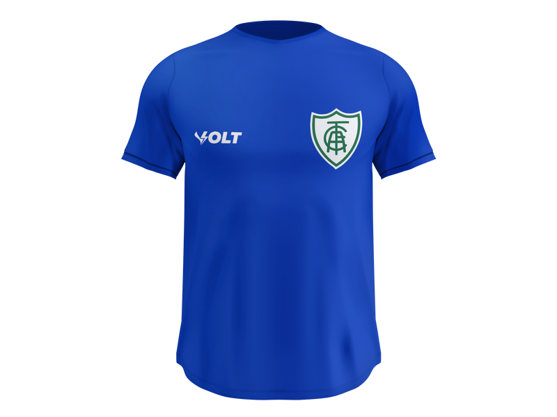 Camisa Masculina TechFit Malha Fria Anti-Suor Proteção Solar América MG