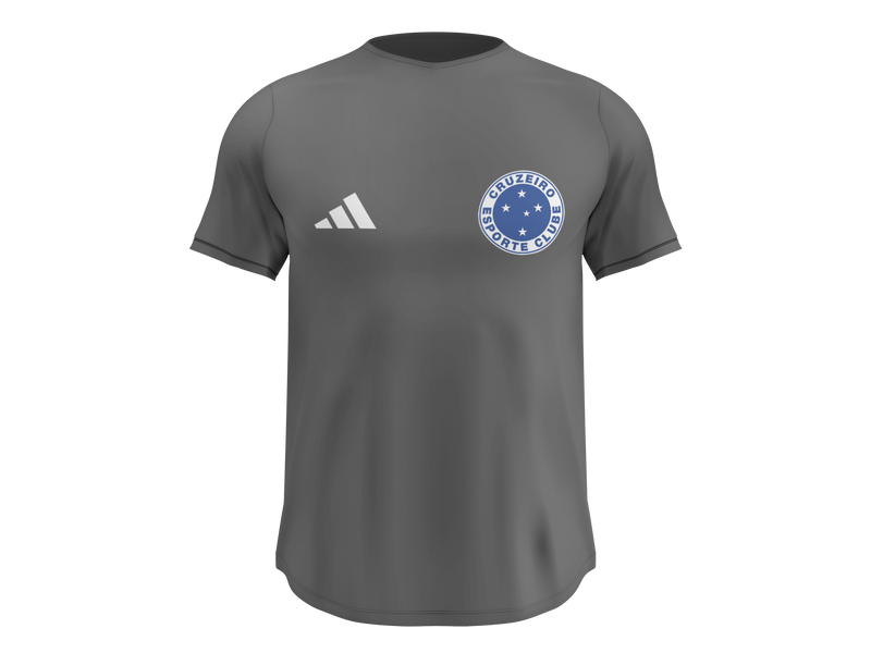 Camisa Masculina TechFit Malha Fria Anti-Suor Proteção Solar Cruzeiro
