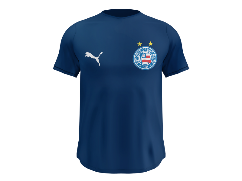 Camisa Masculina TechFit Malha Fria Anti-Suor Proteção Solar Bahia