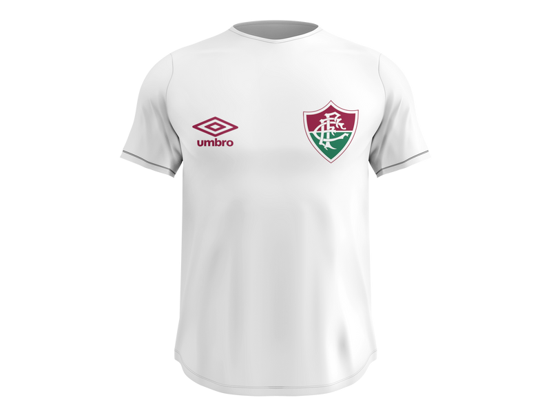 Camisa Masculina TechFit Malha Fria Anti-Suor Proteção Solar Fluminense