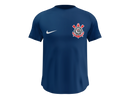 Camisa Masculina TechFit Malha Fria Anti-Suor Proteção Solar Corinthians