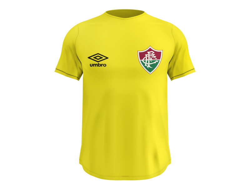 Camisa Masculina TechFit Malha Fria Anti-Suor Proteção Solar Fluminense
