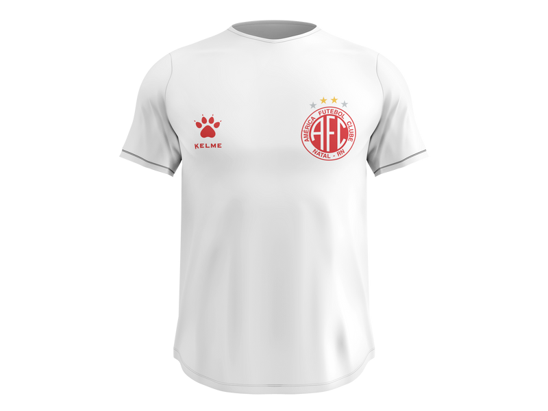 Camisa Masculina TechFit Malha Fria Anti-Suor Proteção Solar América Futebol Clube (RN)