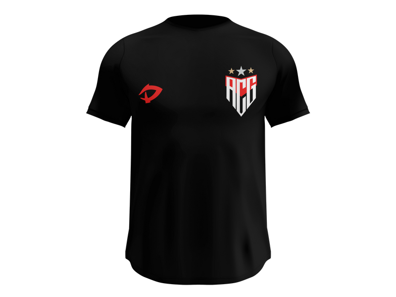 Camisa Masculina TechFit Malha Fria Anti-Suor Proteção Solar Atlético GO