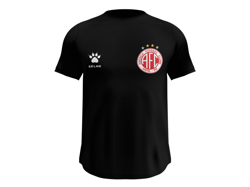 Camisa Masculina TechFit Malha Fria Anti-Suor Proteção Solar América Futebol Clube (RN)