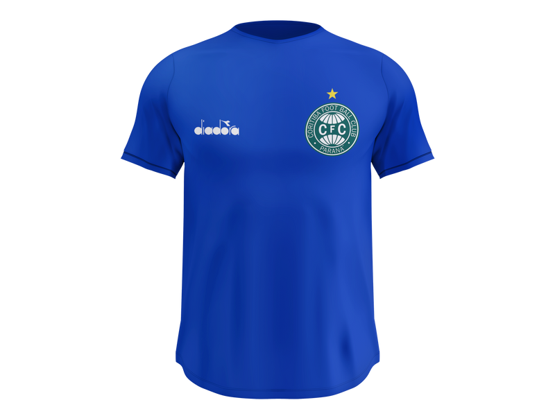 Camisa Masculina TechFit Malha Fria Anti-Suor Proteção Solar Coritiba
