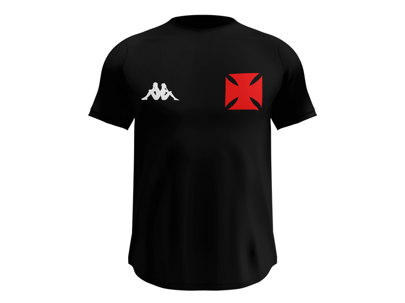 Camisa Masculina TechFit Malha Fria Anti-Suor Proteção Solar Vasco Cruz
