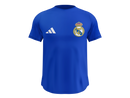 Camisa Masculina TechFit Malha Fria Anti-Suor Proteção Solar Real Madrid