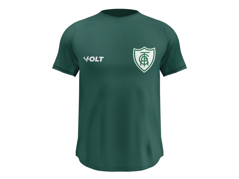 Camisa Masculina TechFit Malha Fria Anti-Suor Proteção Solar América MG