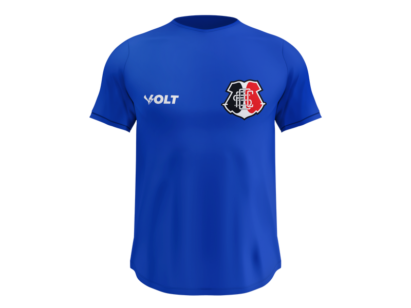 Camisa Masculina TechFit Malha Fria Anti-Suor Proteção Solar Santa Cruz