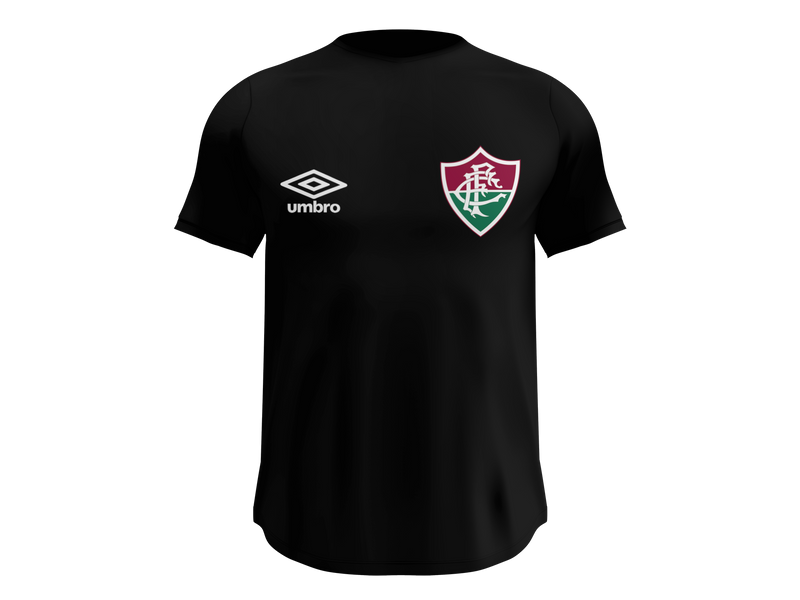 Camisa Masculina TechFit Malha Fria Anti-Suor Proteção Solar Fluminense