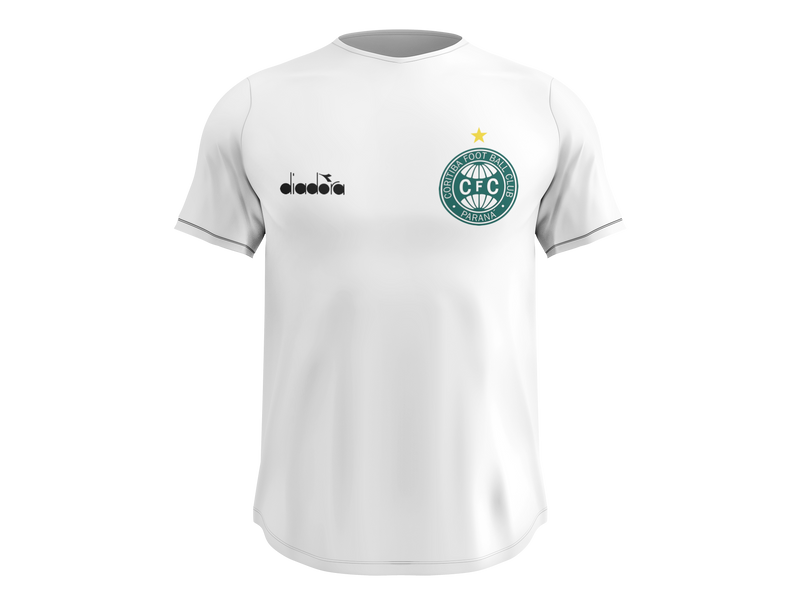 Camisa Masculina TechFit Malha Fria Anti-Suor Proteção Solar Coritiba