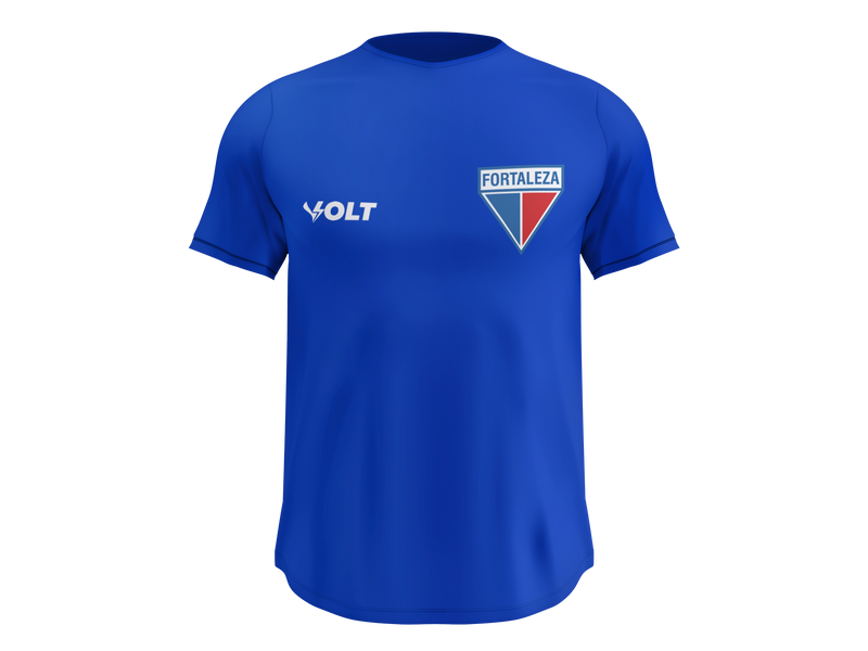 Camisa Masculina TechFit Malha Fria Anti-Suor Proteção Solar Fortaleza