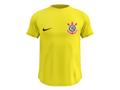 Camisa Masculina TechFit Malha Fria Anti-Suor Proteção Solar Corinthians