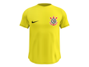Camisa Masculina TechFit Malha Fria Anti-Suor Proteção Solar Corinthians