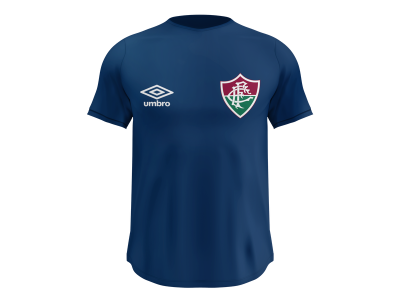 Camisa Masculina TechFit Malha Fria Anti-Suor Proteção Solar Fluminense