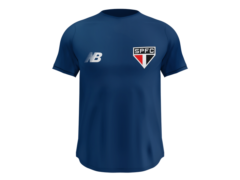 Camisa Masculina TechFit Malha Fria Anti-Suor Proteção Solar São Paulo