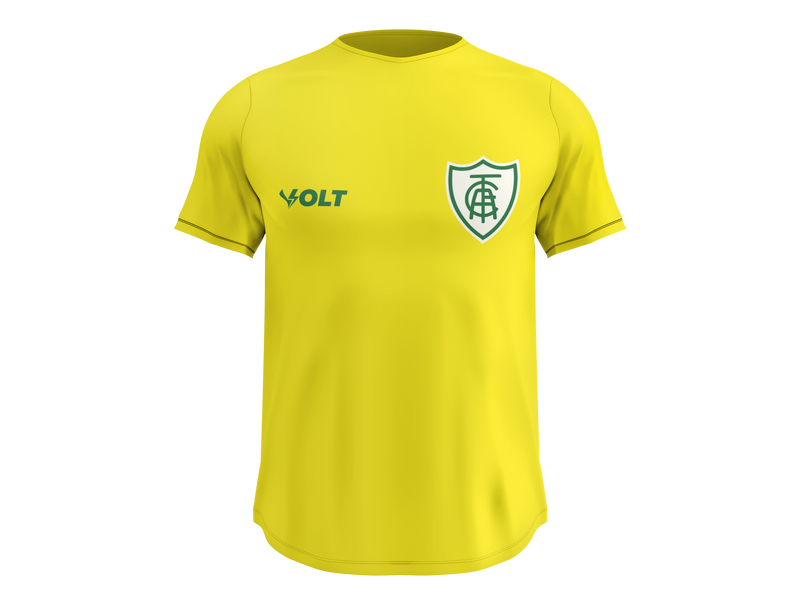 Camisa Masculina TechFit Malha Fria Anti-Suor Proteção Solar América MG