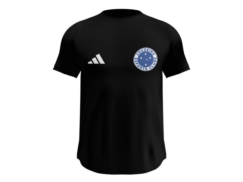 Camisa Masculina TechFit Malha Fria Anti-Suor Proteção Solar Cruzeiro