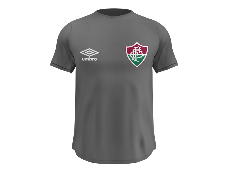Camisa Masculina TechFit Malha Fria Anti-Suor Proteção Solar Fluminense